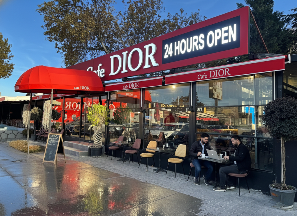 dior cafe 24 saat açık restorant dior cafe 24 saat açık restorant