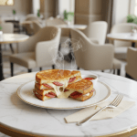 dior cafe karışık tost