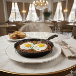 dior cafe kıymalı yumurta